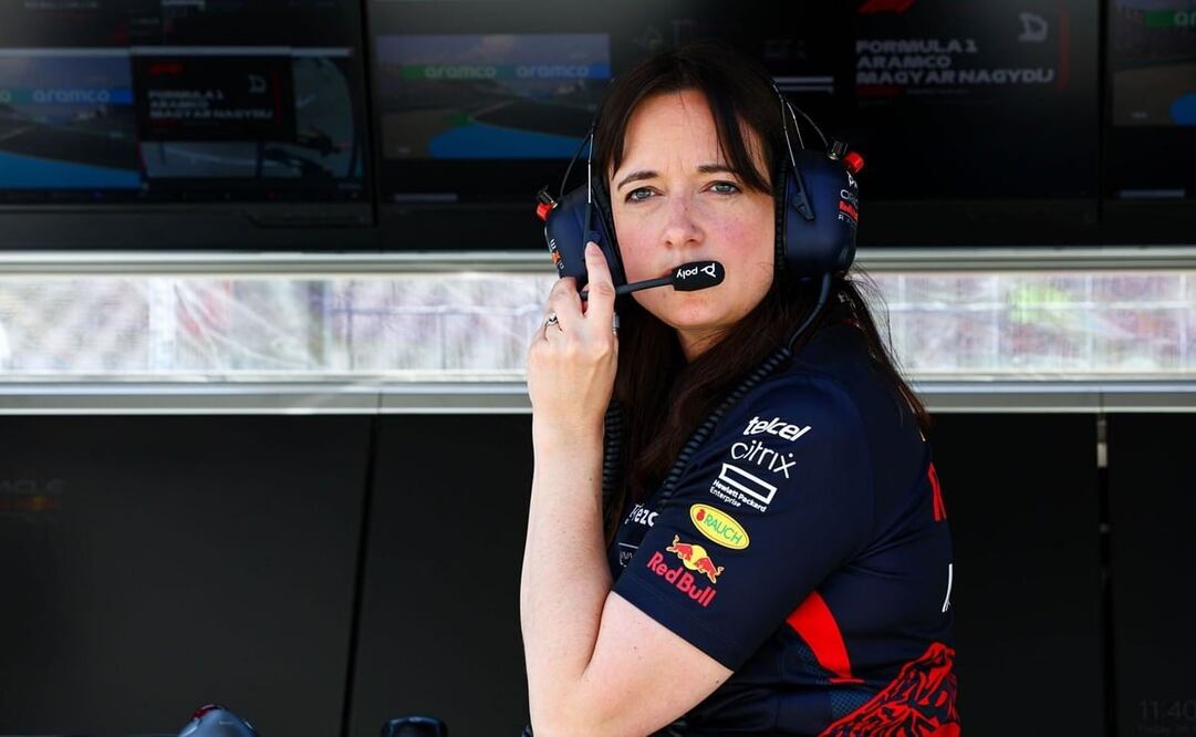 Hannah Shmitz, estratega de Red Bull - FOTO: Especial