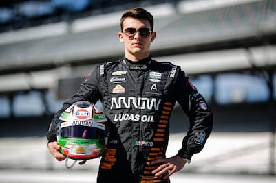 El mexicano Pato O'Ward, el más veloz en las pruebas de las 500 millas de Indianápolis