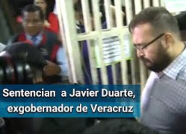 Javier Duarte recibe 9 años de sentencia