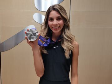 Alegna González, agradecida con Rommel Pacheco y la Conade por el apoyo incondicional tras ganar presea en Japón