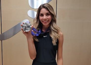 Alegna González, agradecida con Rommel Pacheco y la Conade por el apoyo incondicional tras ganar presea en Japón