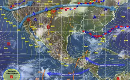 Se pronostican lluvias en todo el país