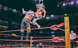 Max Star heredó de su padre la lucha libre y la disciplina 