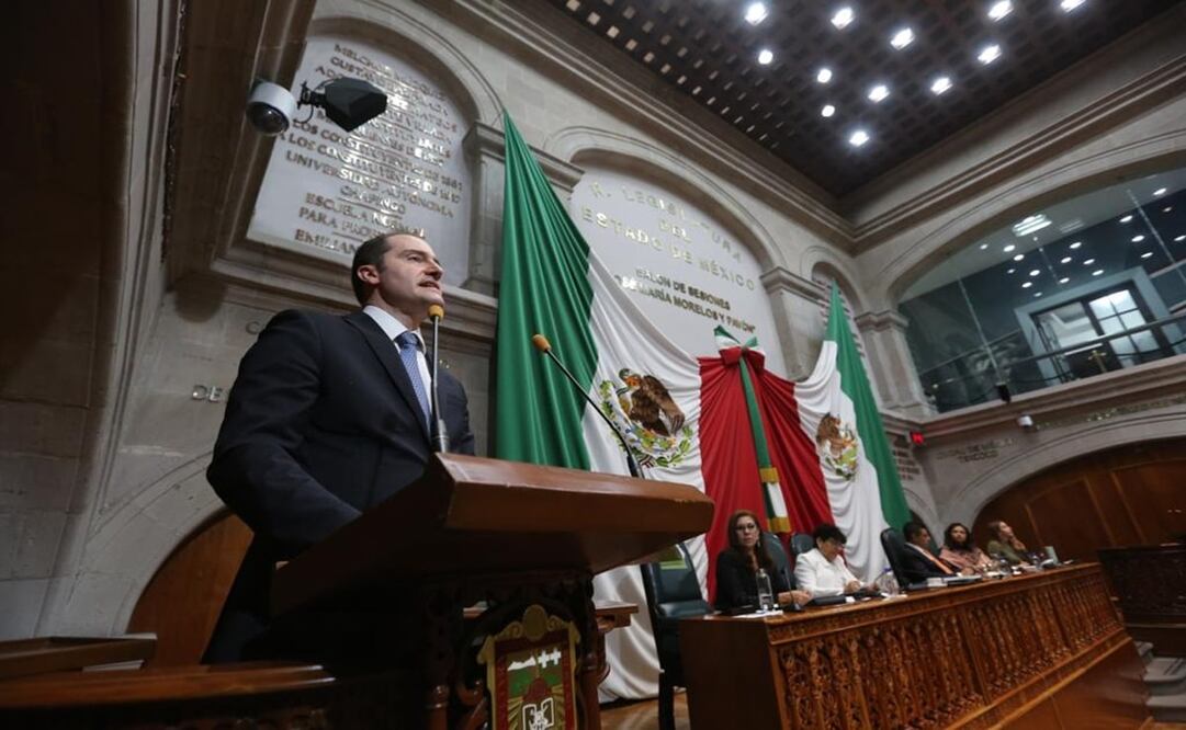 Secretario de Seguridad del Estado de México, Rodrigo Martínez Celis / Foto: Jorge Alvarado. EL UNIVERSAL