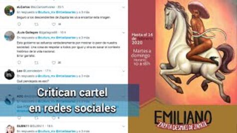 Pintura de Zapata causa controversia homófoba