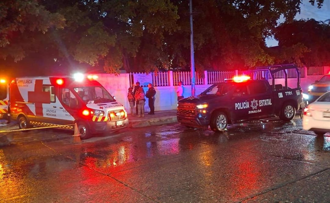 Muere madre por descarga al pisar cables en primaria de Culiacán; estaban en contacto con agua.
(02/09/26) Foto: Especial