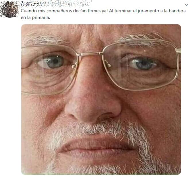 Alumno confunde el juramento a la bandera con el Padre Nuestro