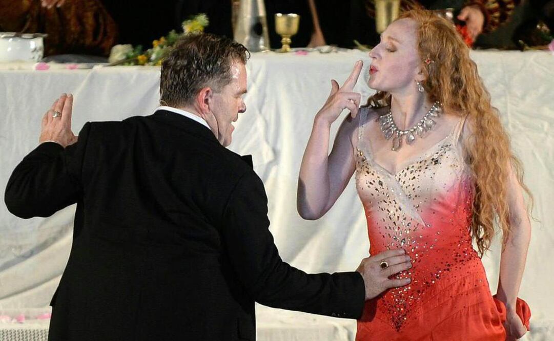 Los amantes del Festival de Salzburgo aguardan al pistoletazo de salida oficioso con la puesta en escena este domingo de la obra de teatro 'Jedermann'. FOTO: Barbara Gindl/EFE.