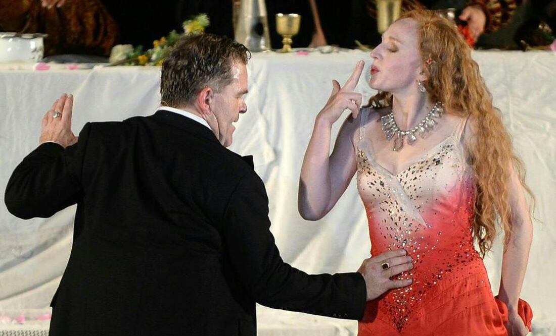 Los amantes del Festival de Salzburgo aguardan al pistoletazo de salida oficioso con la puesta en escena este domingo de la obra de teatro 'Jedermann'. FOTO: Barbara Gindl/EFE.