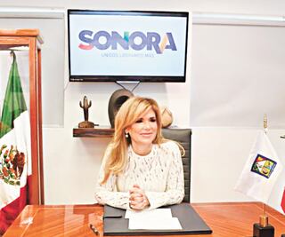 Destaca gobernadora de Sonora combate a la corrupción   