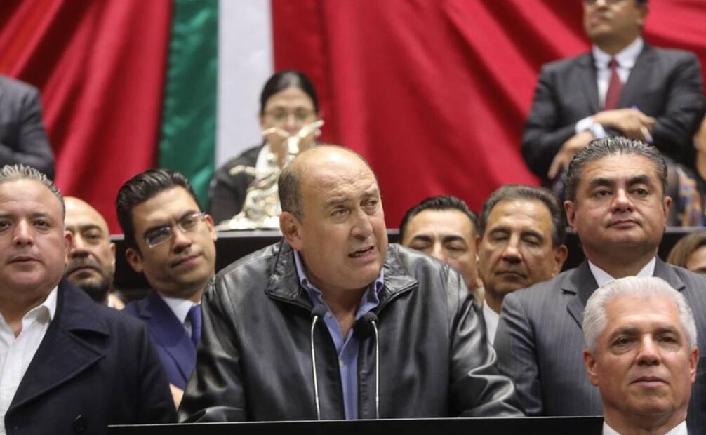 Rubén Moreira pide creación de fondo para reconstrucción de Acapulco durante debate de Presupuesto 2024 / Foto: Especial