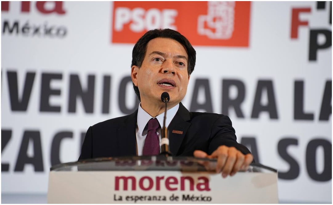 Mario Delgado, presidente nacional de Morena. Foto: Especial