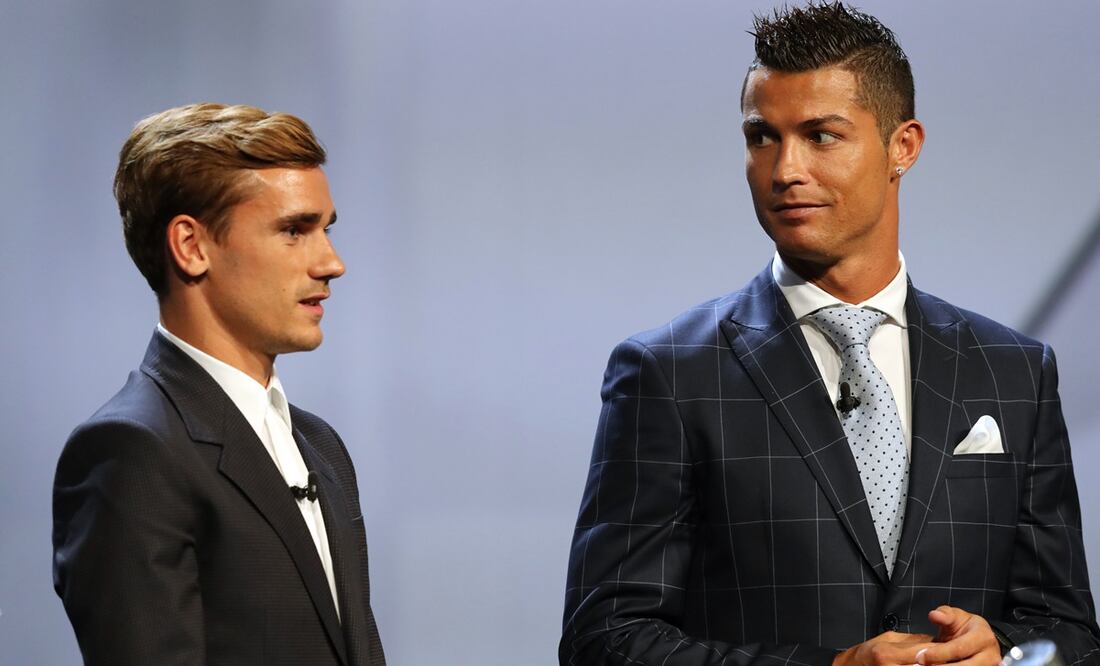 Griezmann y Cristiano Ronaldo - FOTO: Imago7