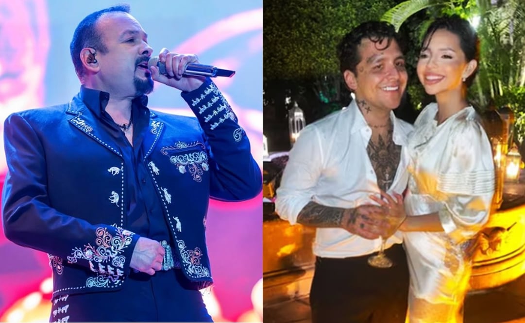 Pepe Aguilar estrenó el 26 de septiembre la canción "Cuídamela bien", dedicada a la nueva vida de casada de su hija menor Ángela Aguilar.
Fotos: Instagram