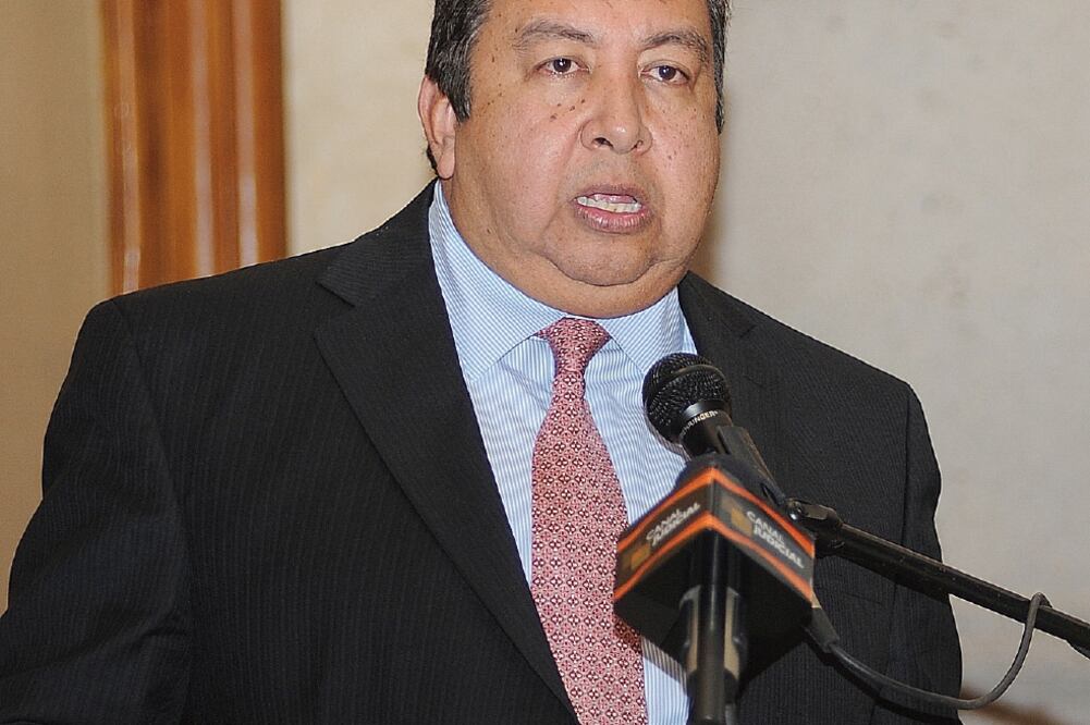 Declaración. El secretario general de Gobierno, César Jáuregui, dijo que aún no se sabe si el edil huyó de la región por temor a ser levantado. (ARCHIVO EL UNIVERSAL)