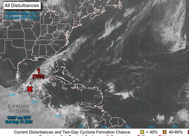 Prevén que onda tropical en el Golfo de México se convierta en tormenta