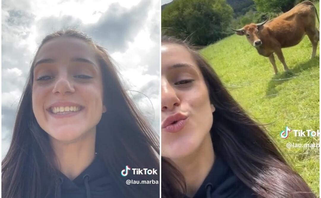 Joven le dedica videos en TikTok a su novio. Foto: Captura de TikTok @lau.marba