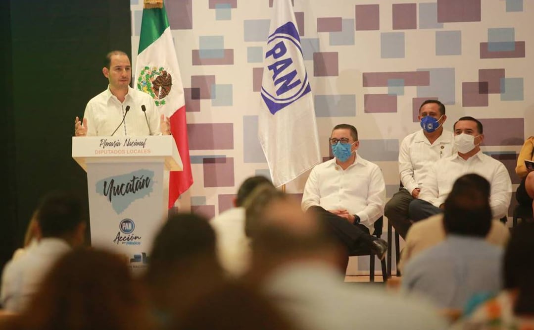 Marko Cortés, dirigente nacional del PAN. Foto: Twitter @MarkoCortes