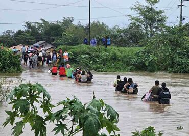 FOTOS Y VIDEOS: Sara se degrada a depresión tropical; deja 5 muertos y más de 70 mil afectados en Centroamérica