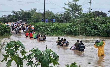FOTOS Y VIDEOS: Sara se degrada a depresión tropical; deja 5 muertos y más de 70 mil afectados en Centroamérica