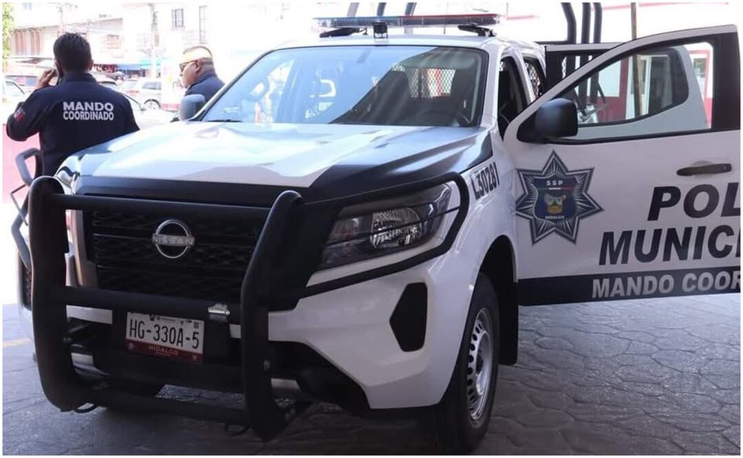 En operativo policíaco detienen en Tlaxcoapan, Hidalgo a siete sujetos en posesión de armas, drogas y una granada de fragmentación (12/12/2024). Foto: Especial