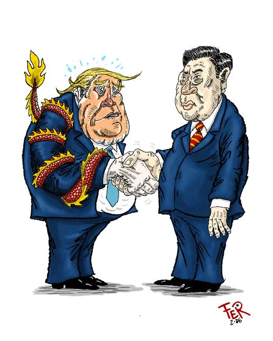 El apretón de manos
