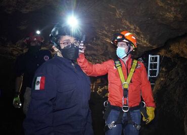 Hallan mina de 600 metros cúbicos en colonia Tacubaya