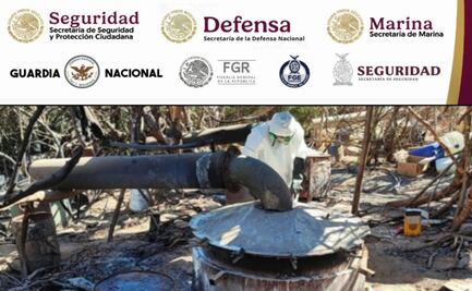 Desmantelan 27 laboratorios clandestinos en Sinaloa; decomisan precursores químicos y equipo especializado