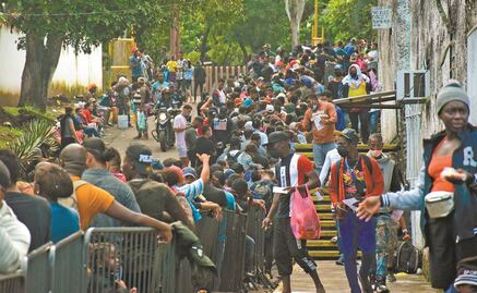 Exigen agilidad en trámites para migrantes de Haití