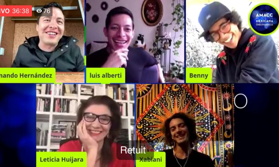 Actores mexicanos. Foto: Captura