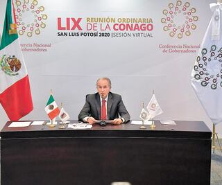 Gobernador de SLP, al frente de la Conago