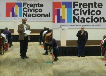 Presentan Comité Promotor del Frente Cívico Nacional