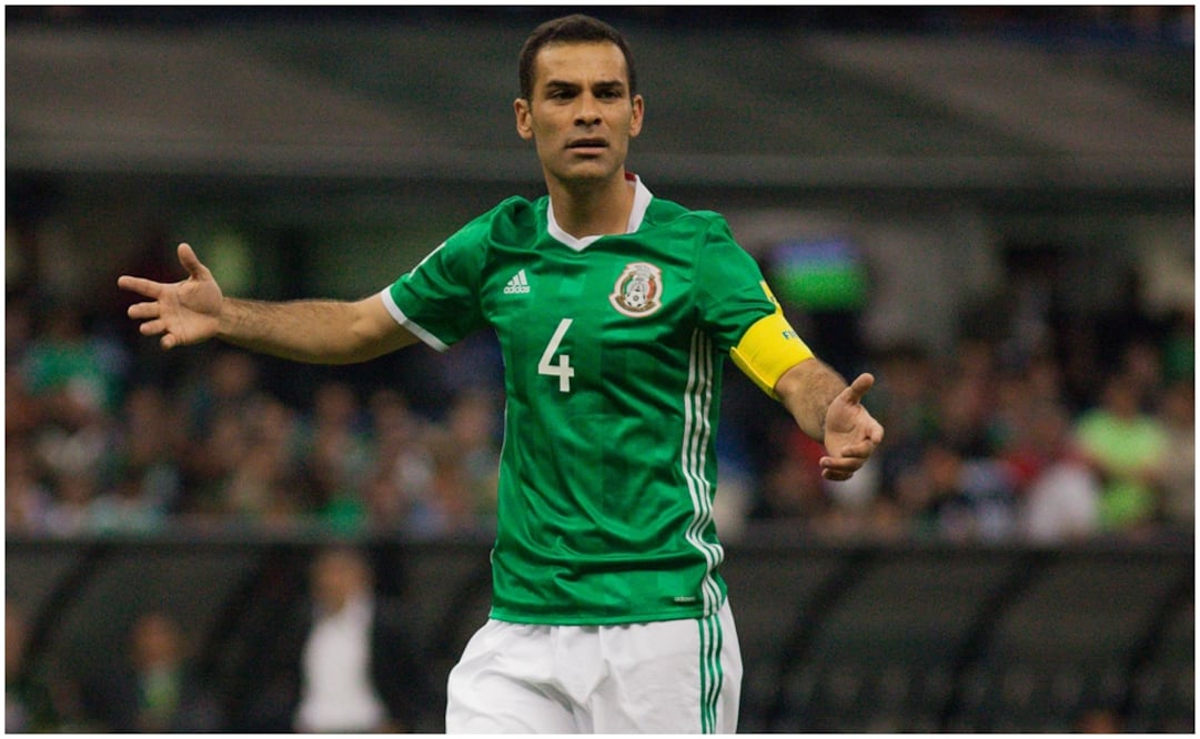 Imago7. Rafael Márquez en un partido con la Selección Mexicana