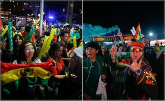 Bolivia recibe “serenata” de cientos de aficionados en Monterrey 