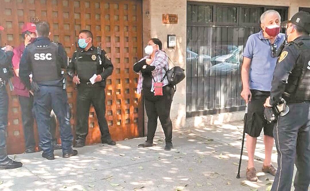 La víctima de 71 años increpó a los militantes de Morena por ser de ese partido. Foto: Especial.