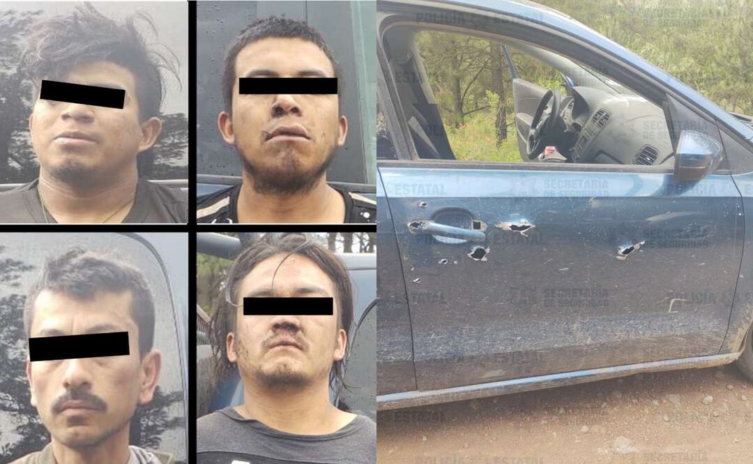 Entre los detenidos hay un menor de edad Foto: Especial