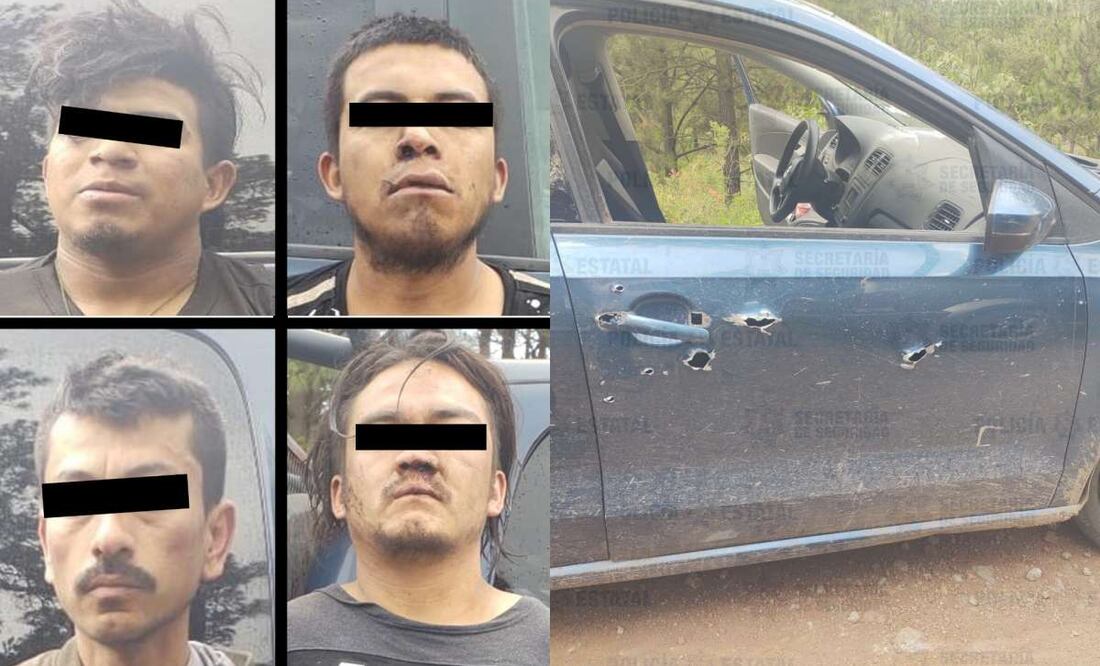 Entre los detenidos hay un menor de edad Foto: Especial