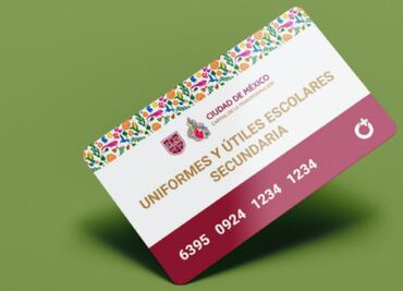 Uniformes y útiles escolares para secundaria; ¿cuándo se entregará la nueva tarjeta?