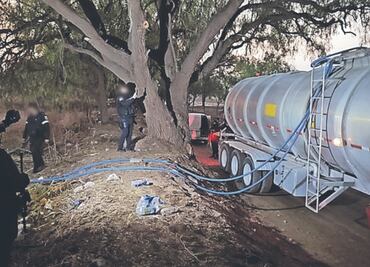 Caen en flagrancia 16 huachicoleros en Acolman