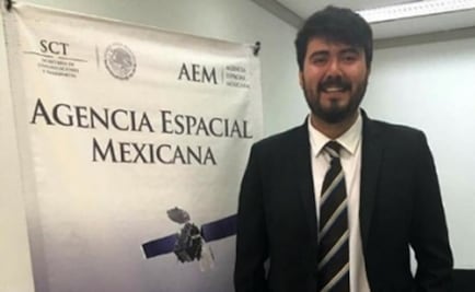 Alumno de la UNAM fue escogido como "líder emergente" del sector espacial