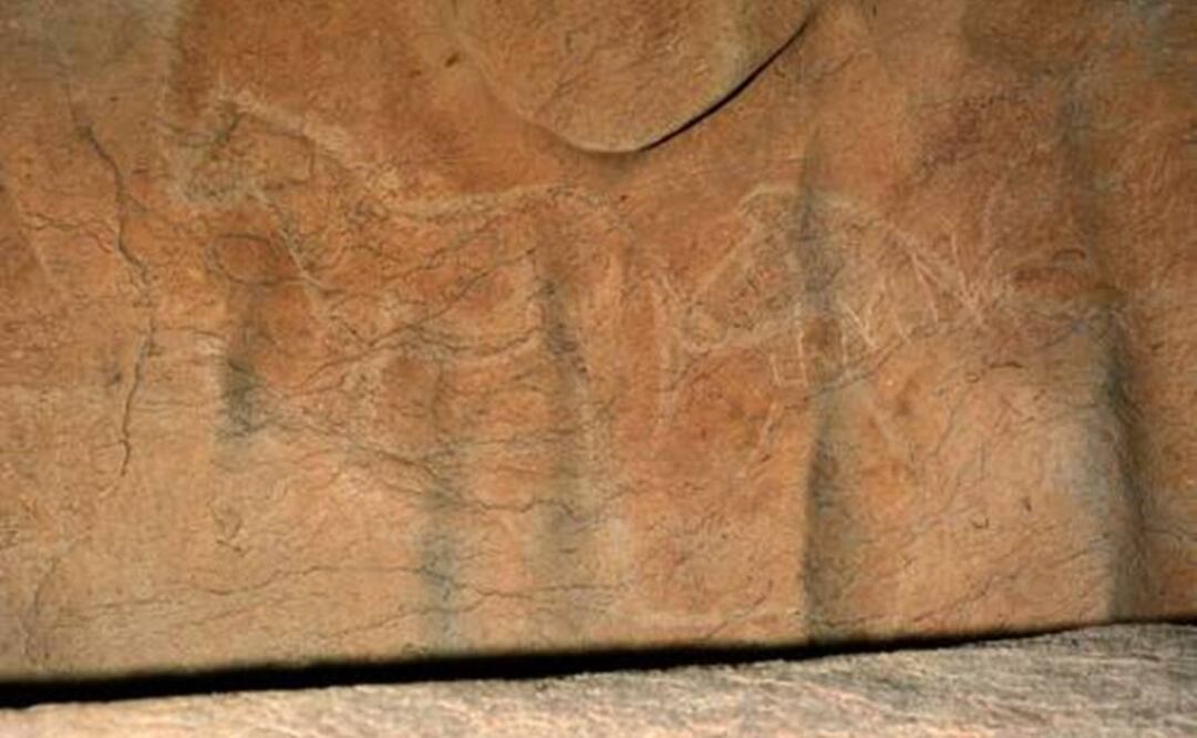 El descubrimiento "es del Champions, de los top 10" del arte rupestre en Europa, dijo el arqueólgo principal del proyecto, Diego Garate. FOTO: Diego Garate/Arkeobasque.wordpress