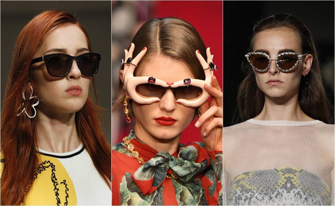 Estos cinco estilos de lentes te ayudarán a estar a la moda. / Fotos: Cortesía de las marcas.