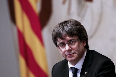 Justicia belga cierra caso contra Carles Puigdemont