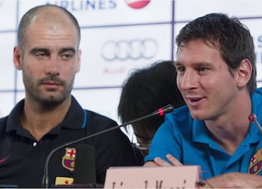 Pep Guardiola: "Sin Mundial, Messi ya era el mejor de la historia"