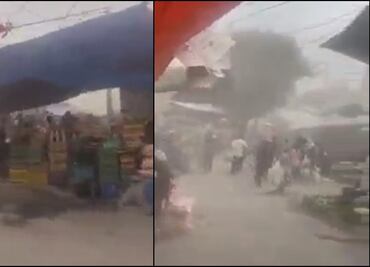VIDEO: Fuertes vientos y ceniza del Popocatépetl provocan polvaredas en Puebla