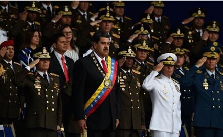 Policía de Venezuela expresa su lealtad a Maduro tras anuncio de recompensa de EU; "cuente con las armas para defender la revolución", dice