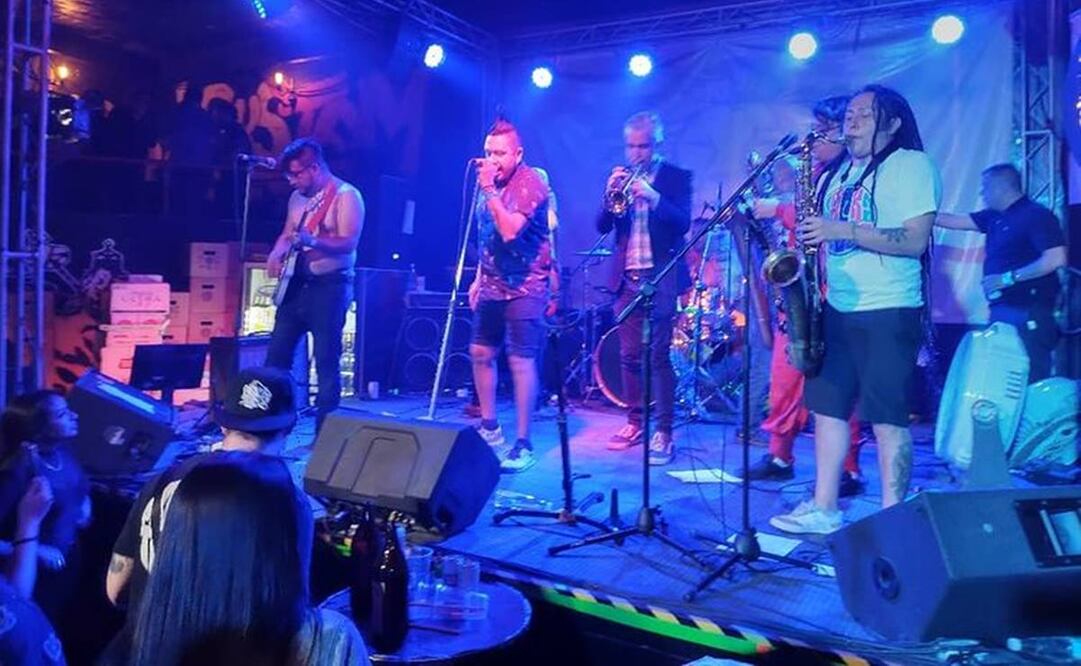 La banda sufrió una agresión el pasado fin de semana, durante uno de sus conciertos. Foto: Instagram