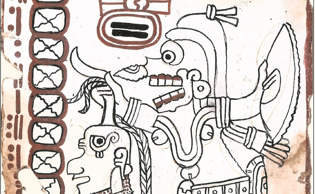 Códice Grolier, conocido ahora como Códice Maya de México. Foto: Archivo EL UNIVERSAL