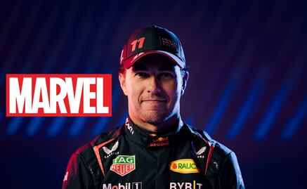 VIDEO: Checo Pérez se une a Marvel y presume casco de un ‘Avenger’
