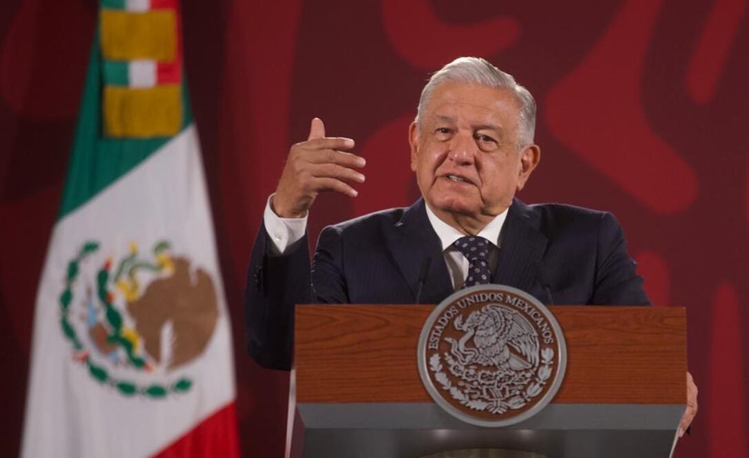El presidente Andrés Manuel López Obrador aseguró este martes que en Nuevo Laredo, Tamaulipas, “todo a vuelto a la normalidad”. Foto: Germán Espinosa